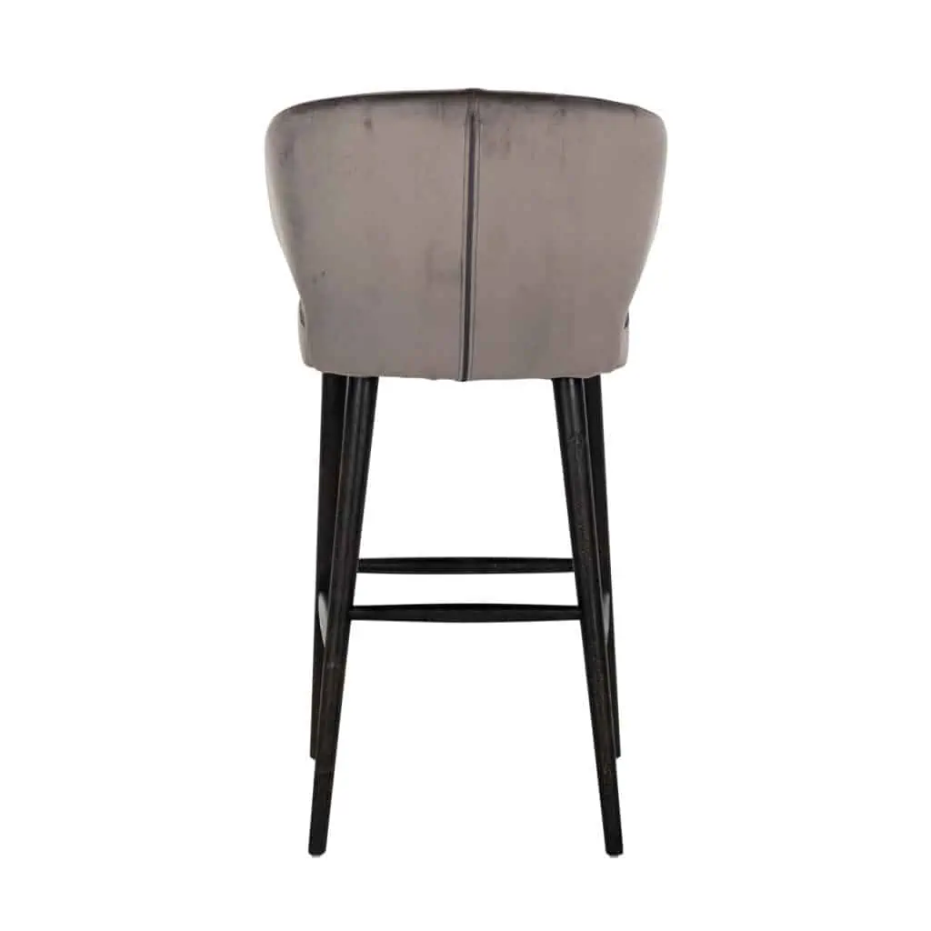 - Barstoel Indigo stone velvet