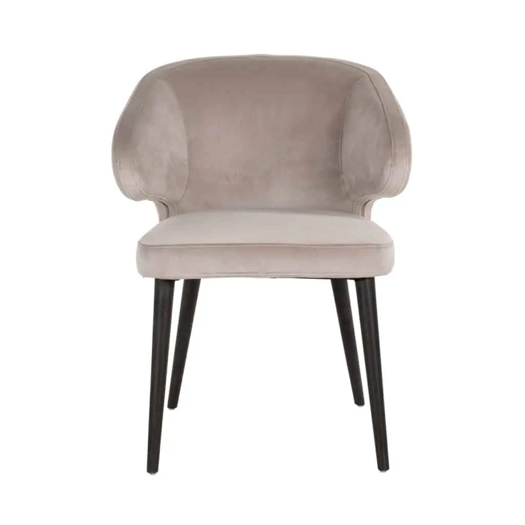 - Eetkamerstoel Indigo khaki velvet