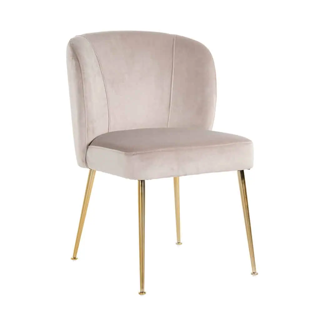 - Eetkamerstoel Cannon khaki velvet