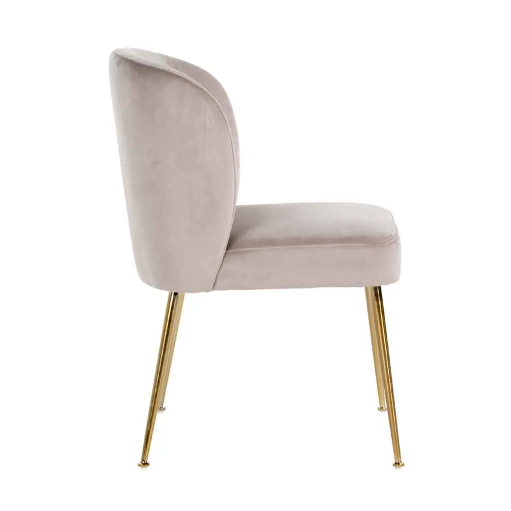 - Eetkamerstoel Cannon khaki velvet