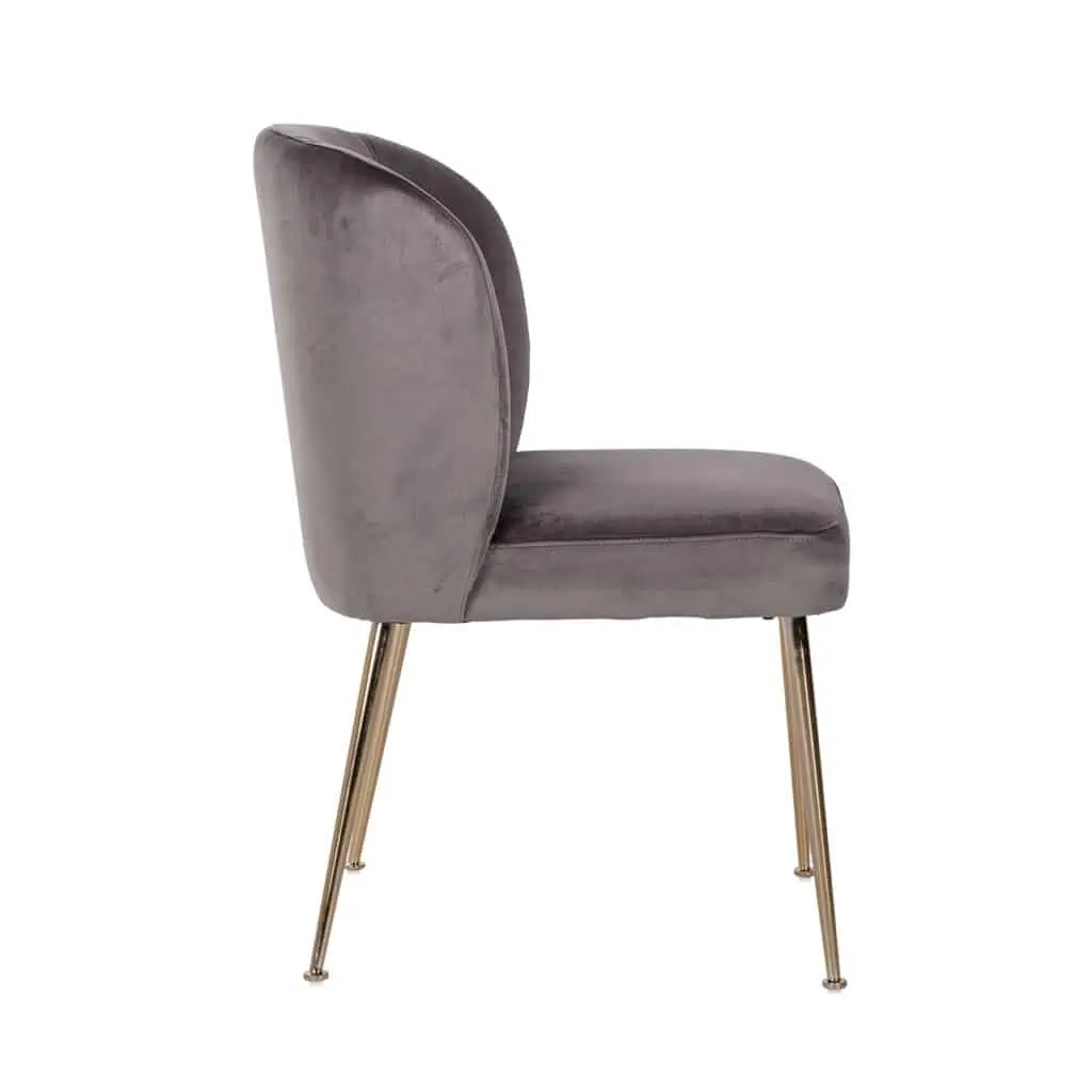 - Eetkamerstoel Cannon stone velvet