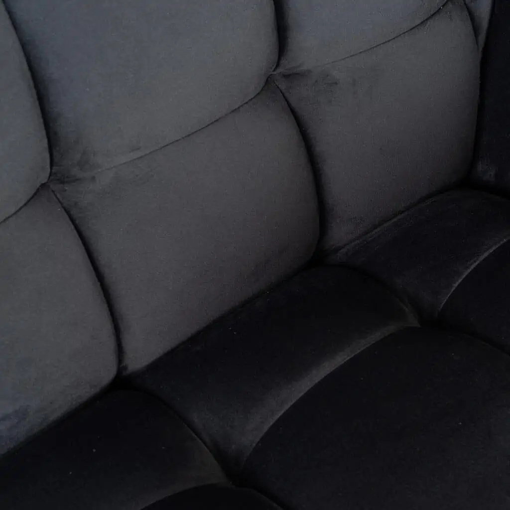 - Lounge stoel Huxley anthracite velvet