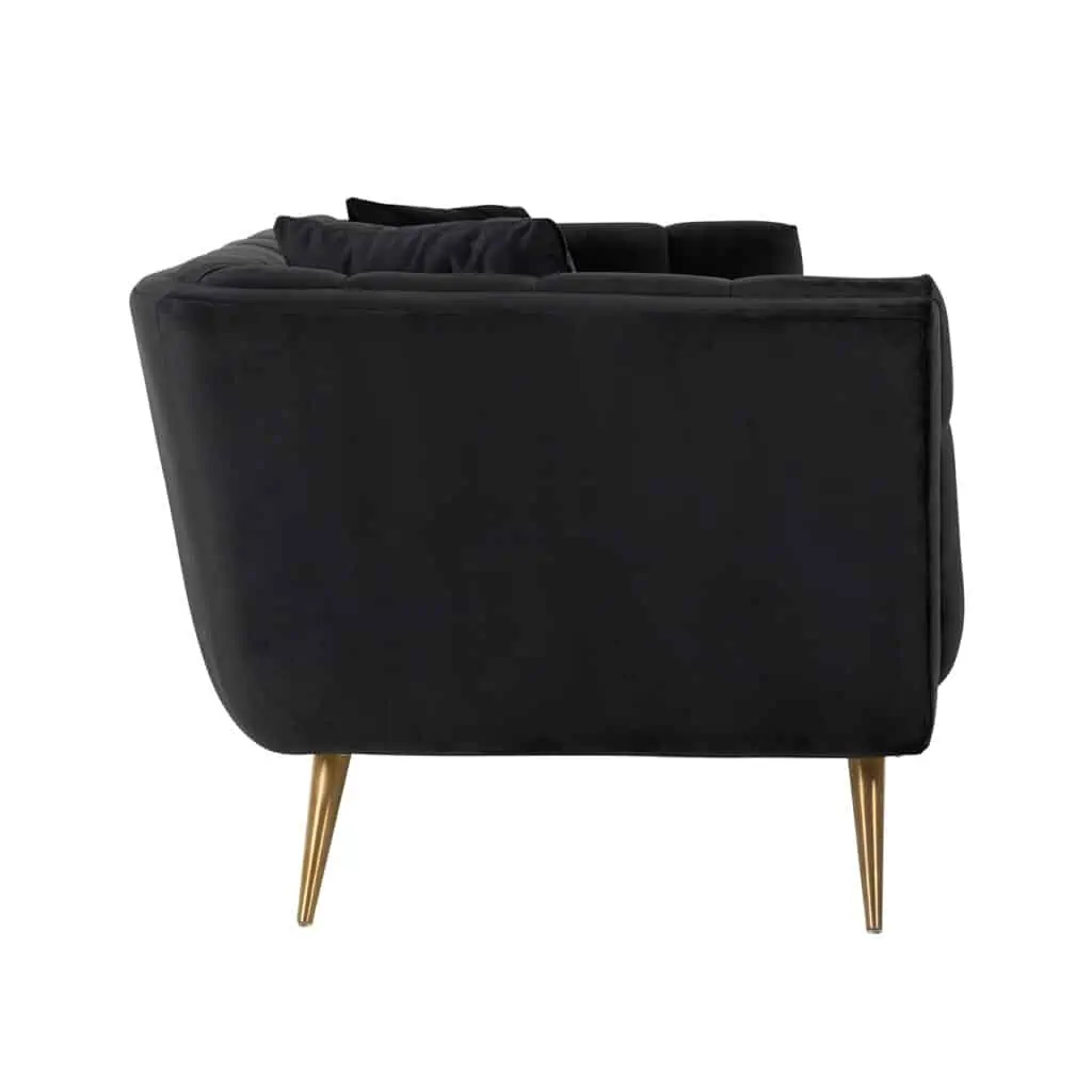 - Bank Huxley anthracite velvet