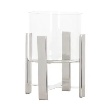 - Windlicht Tiko silver