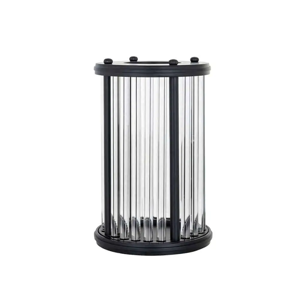 - Windlicht Faey black large