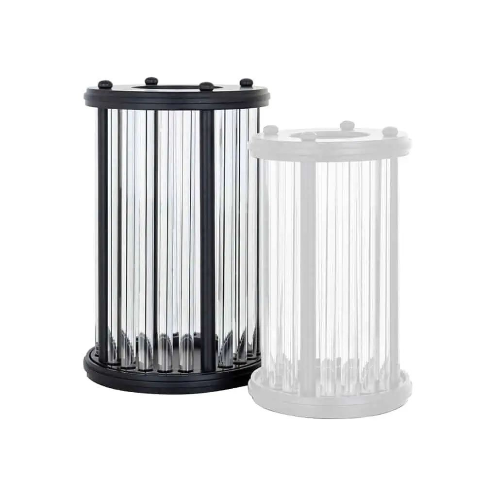 - Windlicht Faey black large