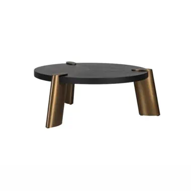 - Salontafel Brody charcoal 100Ø