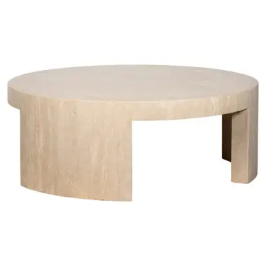 - Salontafel Biltmore beige round