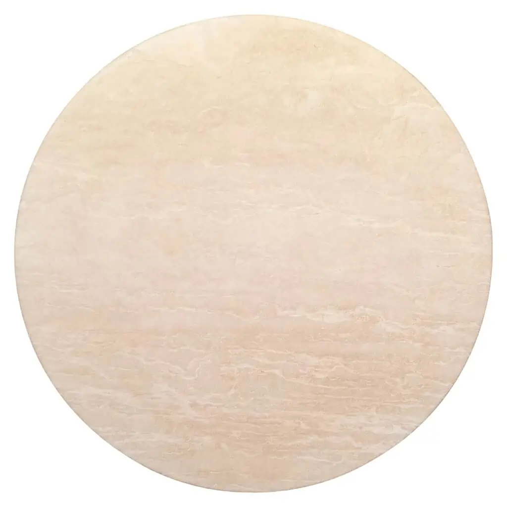 - Eettafel Renaissance beige 130Ø