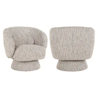 - Lounge stoel Cavallo beige coco