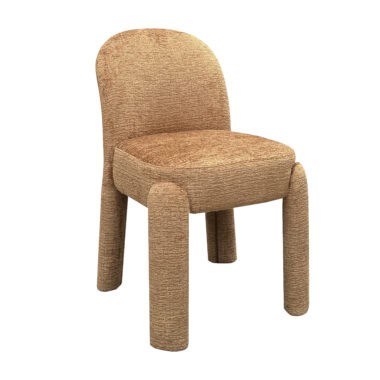 - Chaise de salle à manger Brandi cognac fusionset de 2(Fusion cognac 28)