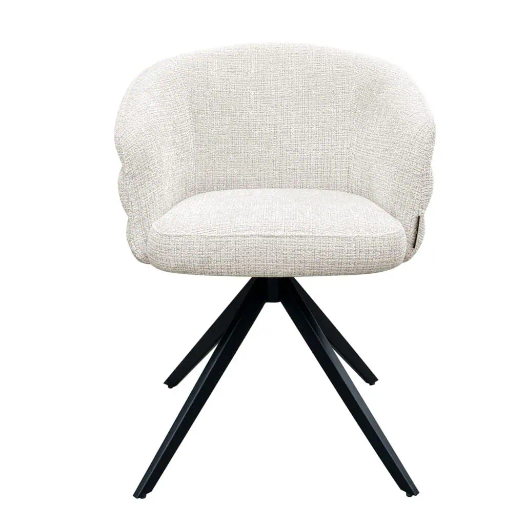 - Draaistoel Serenity beige chenille (Niagara 902 beige Chenille)