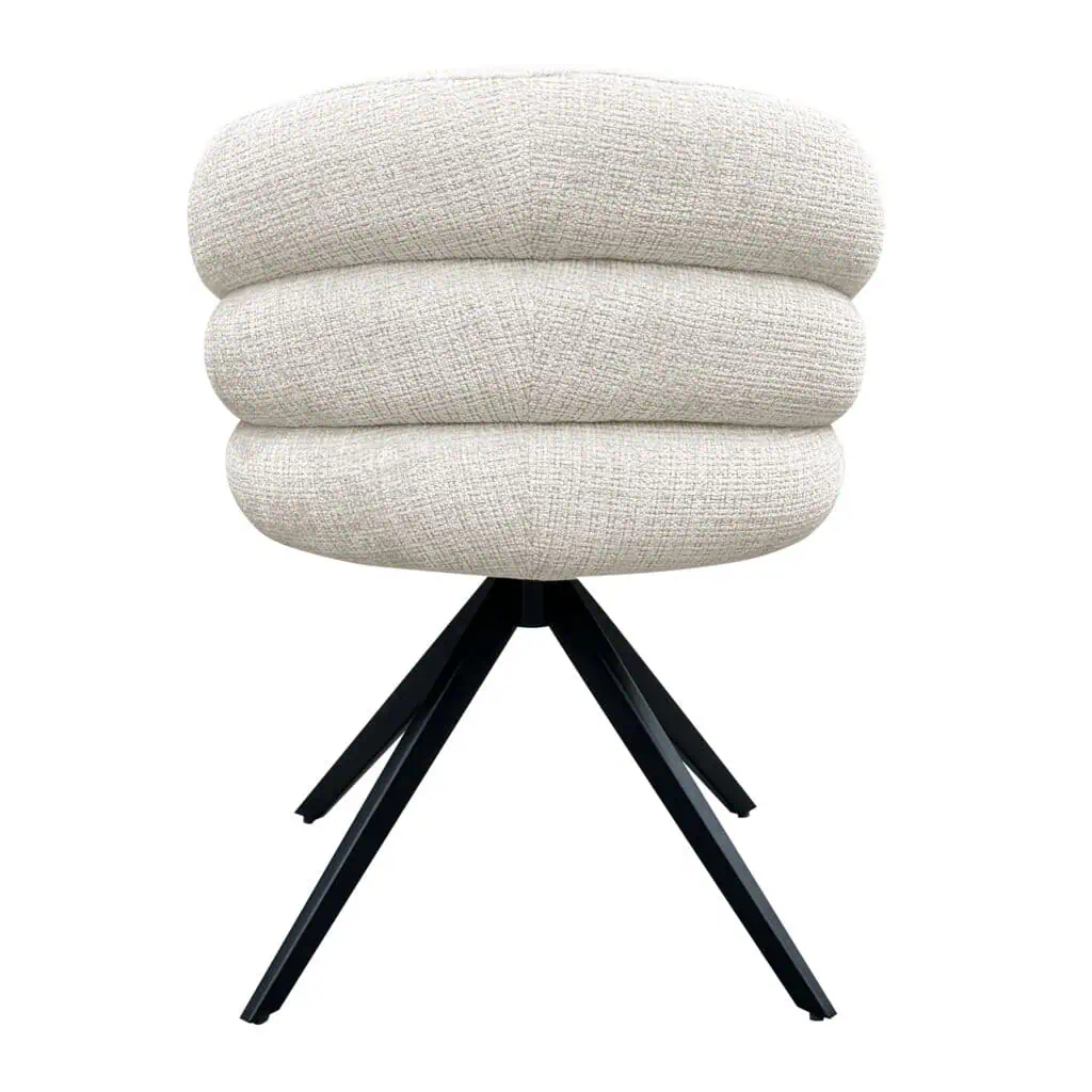 - Draaistoel Serenity beige chenille (Niagara 902 beige Chenille)