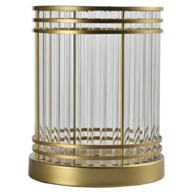 - Lampe à vent Dyara petite (or)