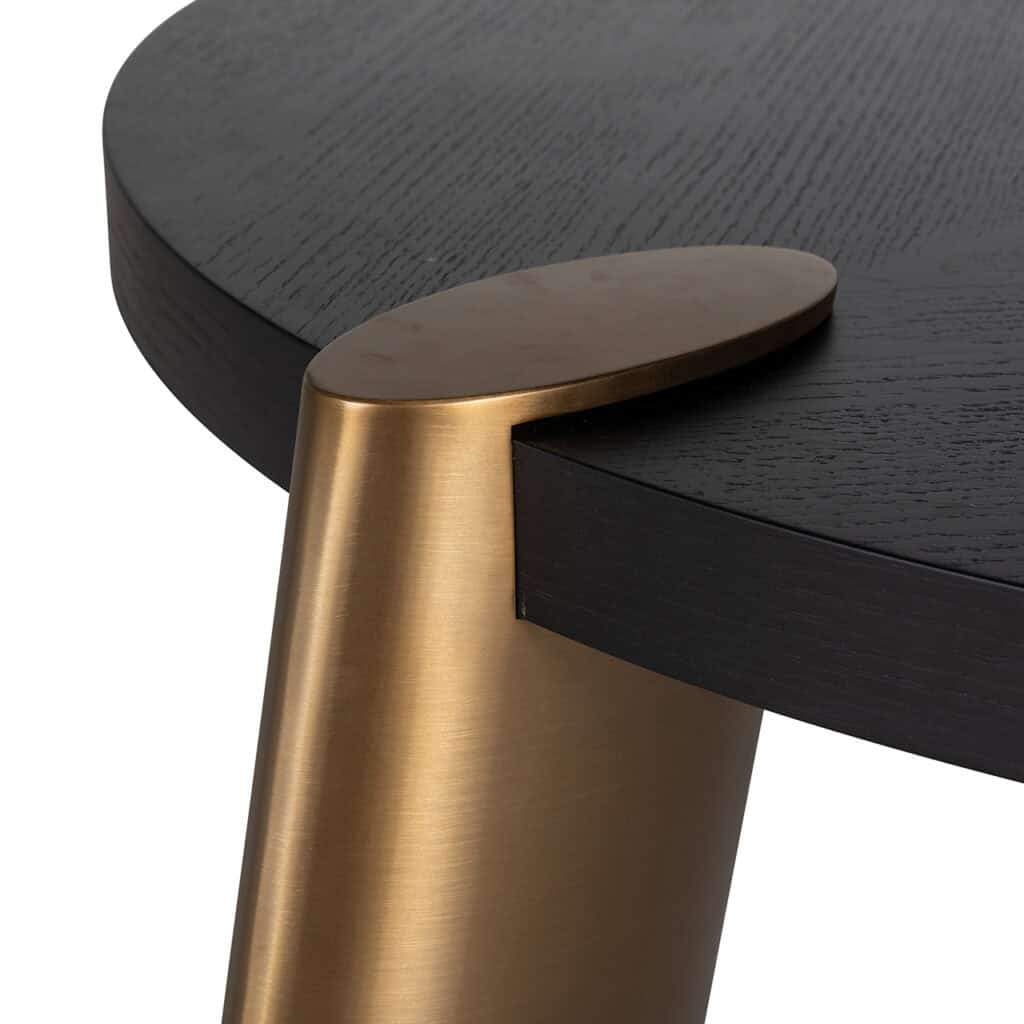 - Salontafel Brody 100Ø (Charcoal)