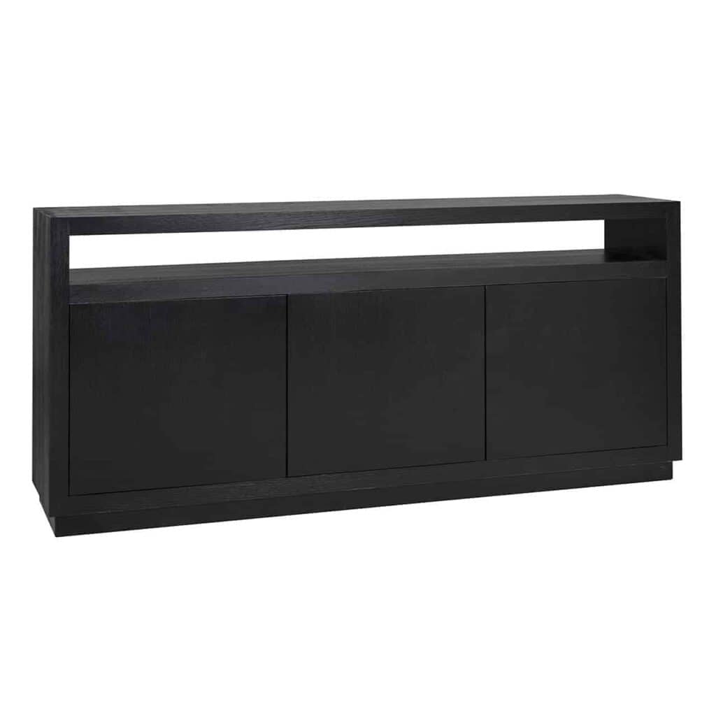 - Dressoir Oakura 3-deuren (Black)