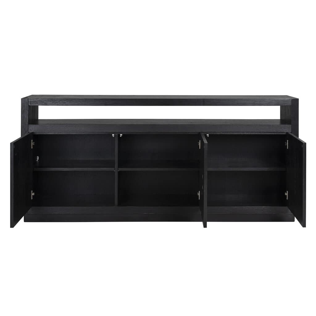 - Dressoir Oakura 3-deuren (Black)