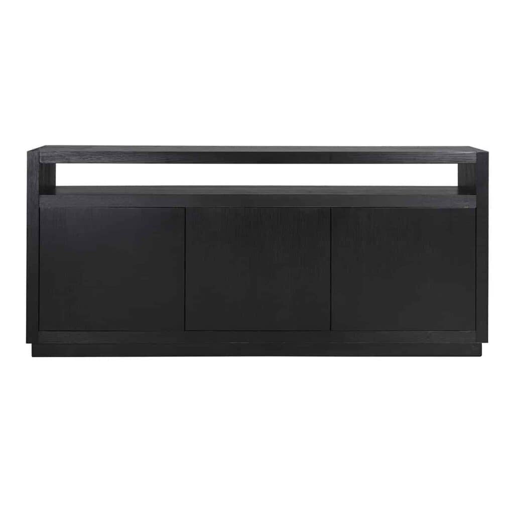 - Dressoir Oakura 3-deuren (Black)