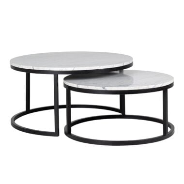- Salontafel Lexington set van 2 (White)