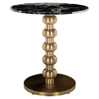 - Bistrotafel Witlox 75Ø (Black/gold)
