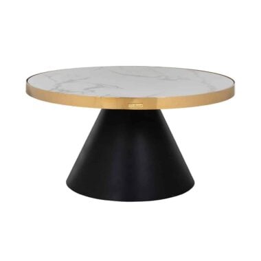 - Table de salon Odin  80Ø (Gold)