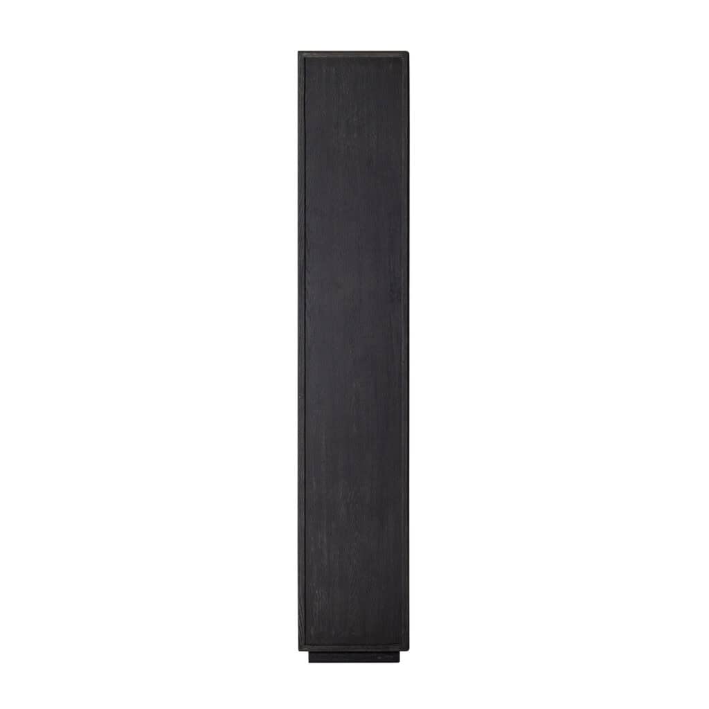 - Bibliothèque Blackbone brass  2-portes (Noir rustique)