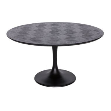 - Eettafel Blax 140Ø (Black)