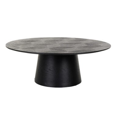- Salontafel Blax 110Ø (Black)