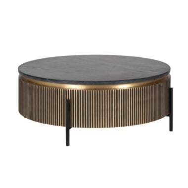 - Salontafel Ironville 90Ø (Gold)