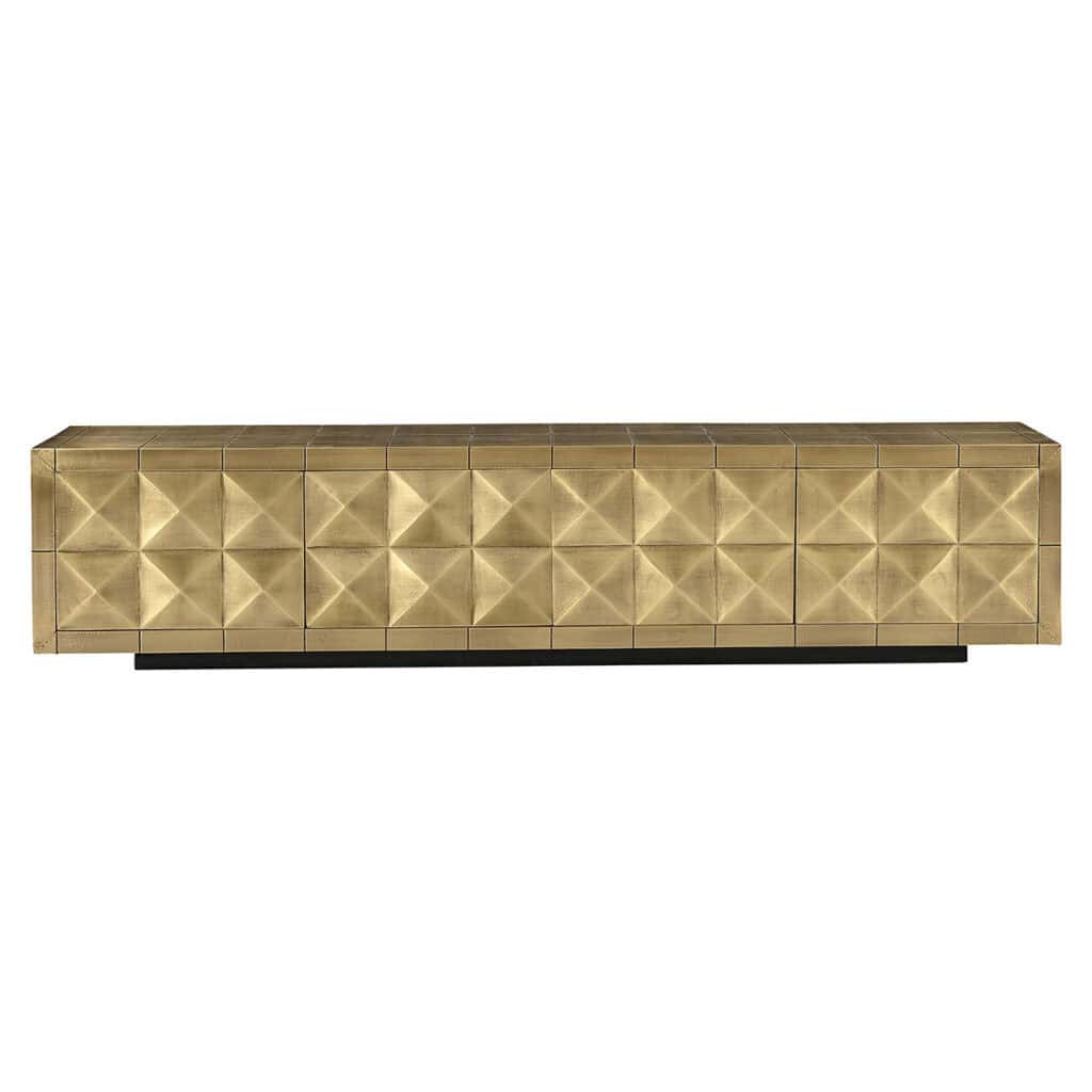Collada Brushed - Buffet TV 4 portes ( Gold )
