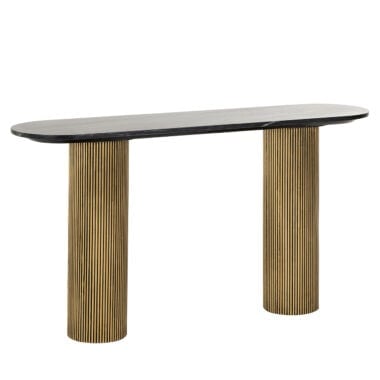 - Wandtafel Dayton (Black/gold)
