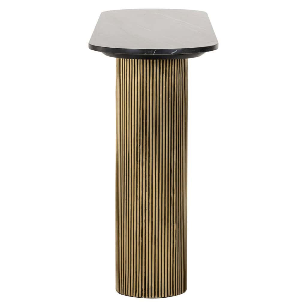 - Wandtafel Dayton (Black/gold)