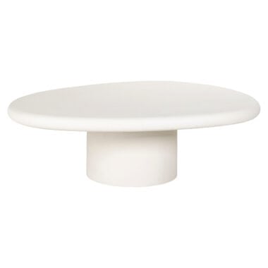 Table de salon Bloomstone - 110x90 (Blanc)