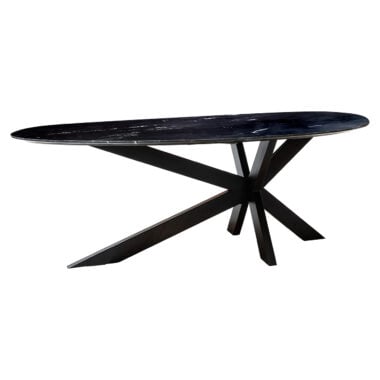 - Eettafel Trocadero zwart (Black)
