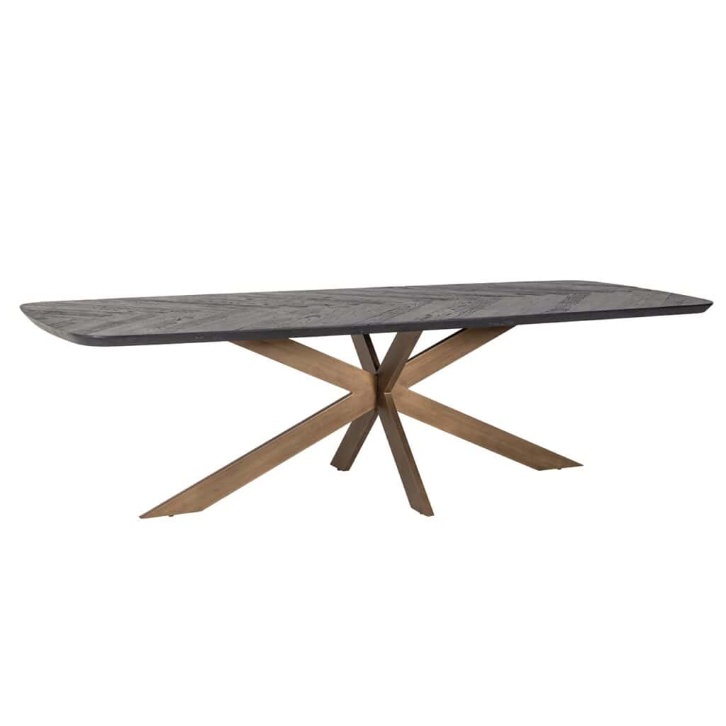 - Eettafel Hayley 280 (Dark coffee)