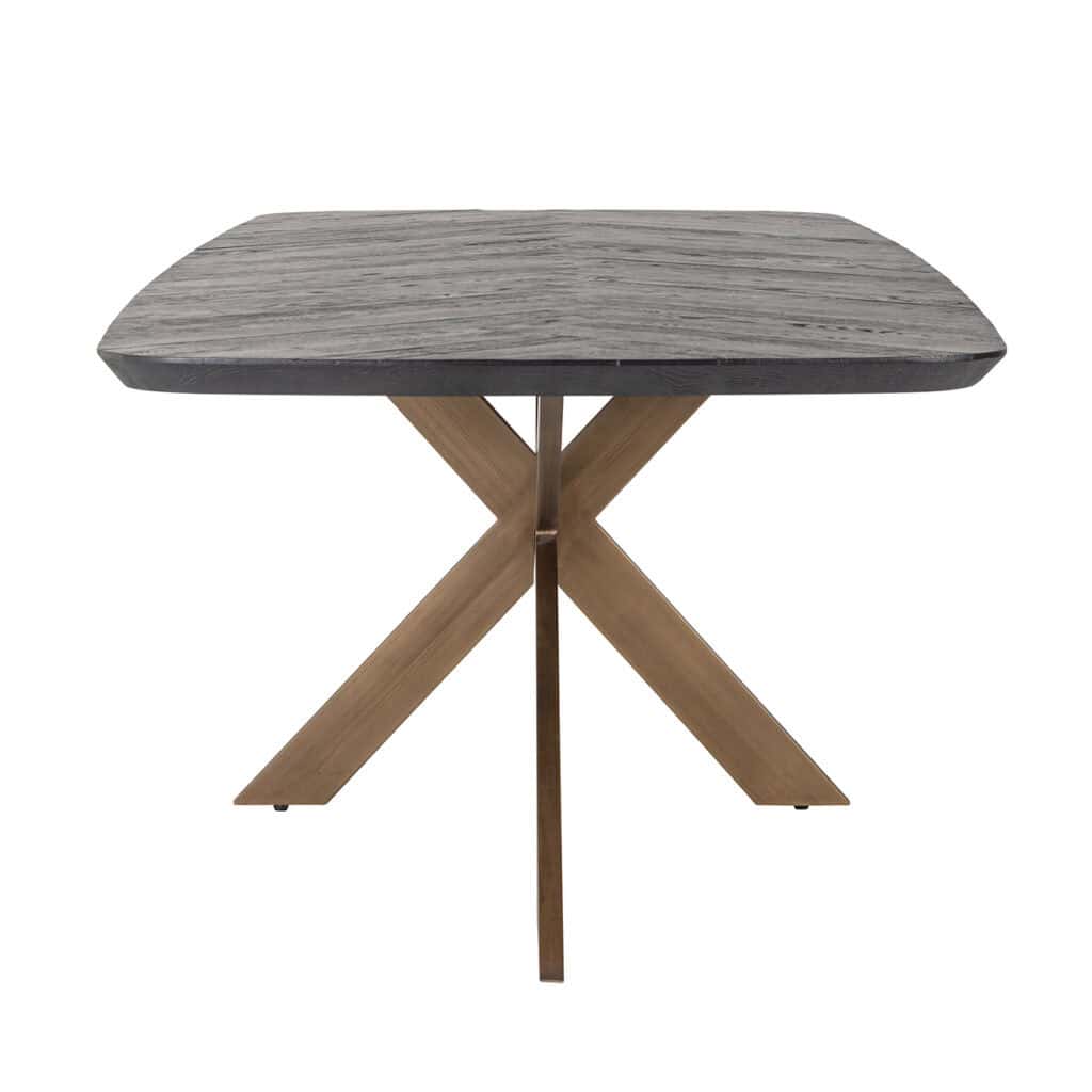 - Eettafel Hayley 280 (Dark coffee)