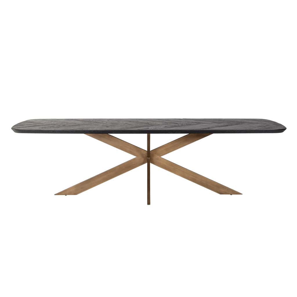 - Eettafel Hayley 280 (Dark coffee)