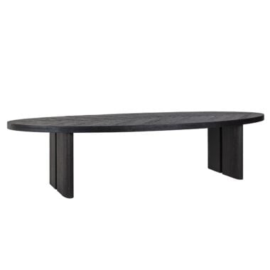 - Eettafel Lilly 330 ovaal (Dark coffee)
