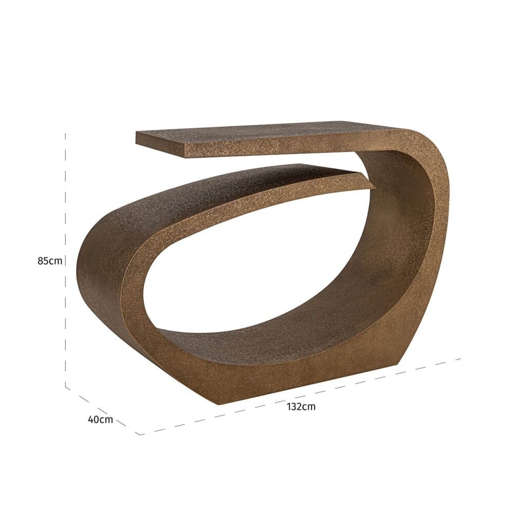 - Wandtafel Alhambra (Brushed Gold)