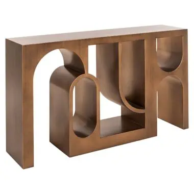 - Lugano Wall TableBrushed Gold)
