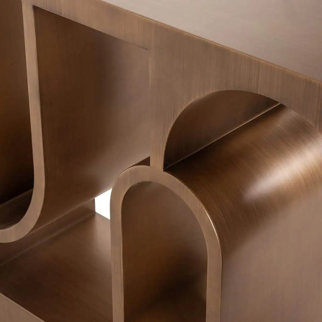 - Wandtafel Lugano (Brushed Gold)