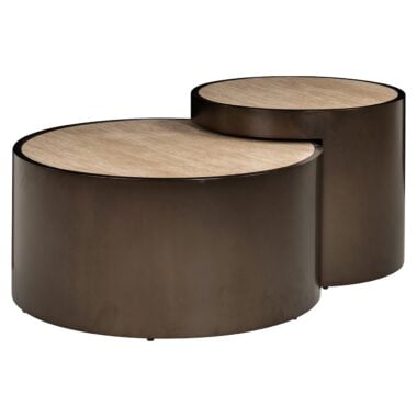 - Couchtisch Ronson 2er-Set (Beige)