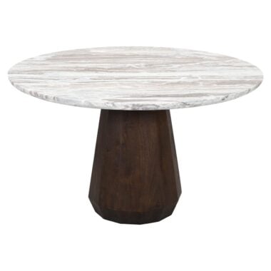 - Eettafel Oberoy 130Ø (Brown)