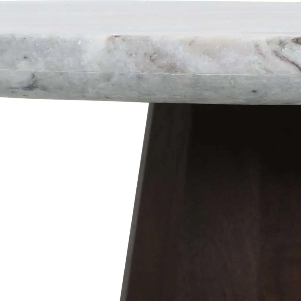 - Eettafel Oberoy 130Ø (Brown)
