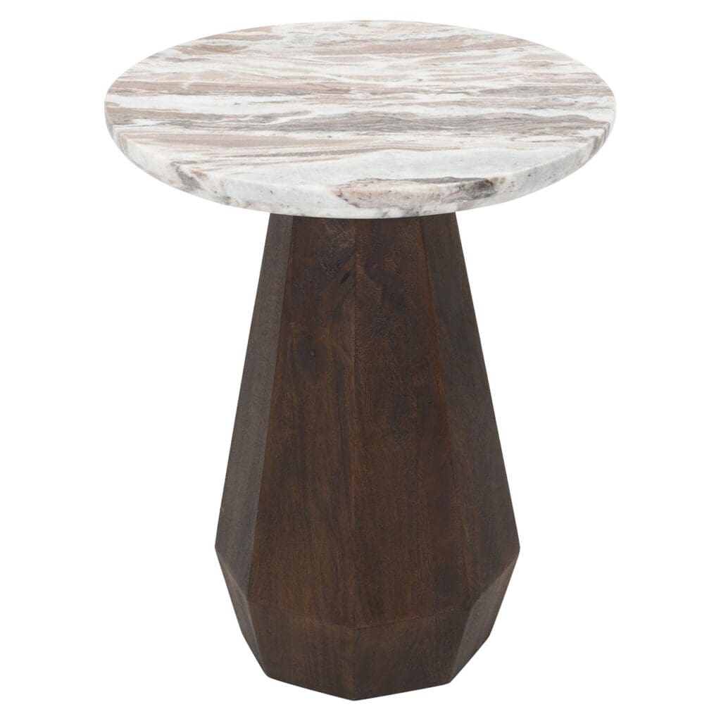 - Bijzettafel Oberoy 45Ø (Brown)