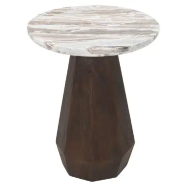 - Bijzettafel Oberoy 45Ø (Brown)