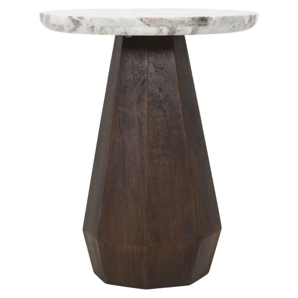 - Bijzettafel Oberoy 45Ø (Brown)