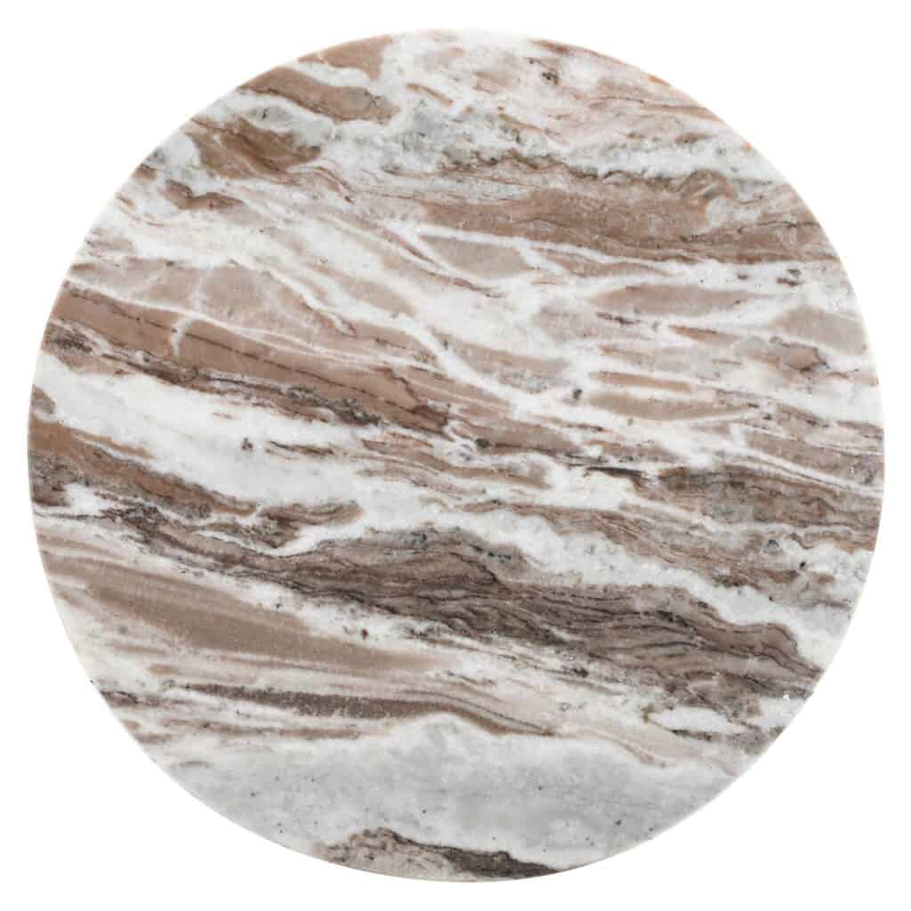 - Bijzettafel Oberoy 45Ø (Brown)