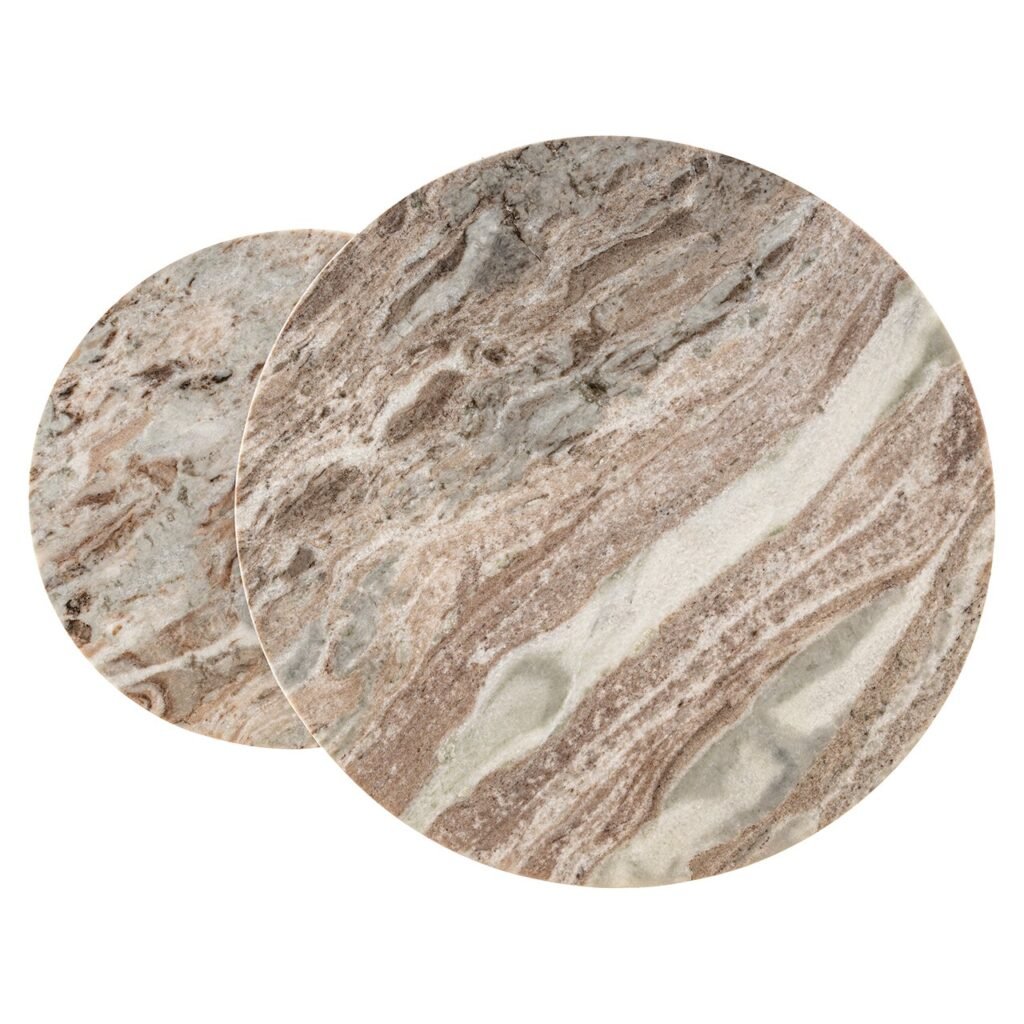 - Bijzettafel Fairfax set van 2 (Stone)