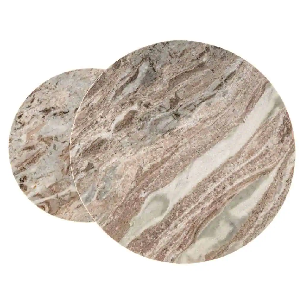 - Bijzettafel Fairfax set van 2 (Stone)
